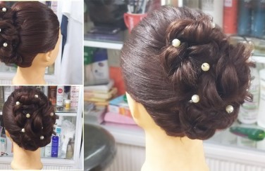 Các kiểu tóc búi cho mẹ cô dâu đẹp khó cưỡng